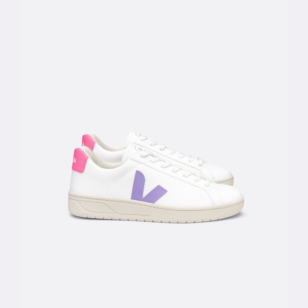 Women's Veja Urca Cwl Sneakers White/Orange | UAE-04317